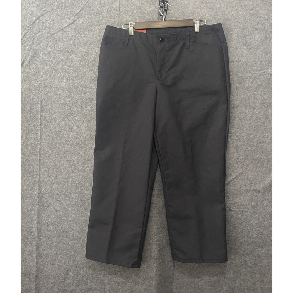 Red Kap Work Pants Womens Sz 16 Charcoal Gray Work‎ NMotion Pockets NWT